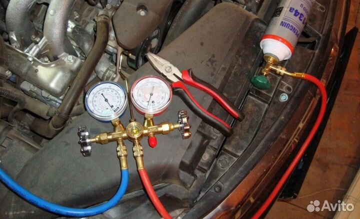 Заправка кондиц. Hyundai Tucson 2009-2015