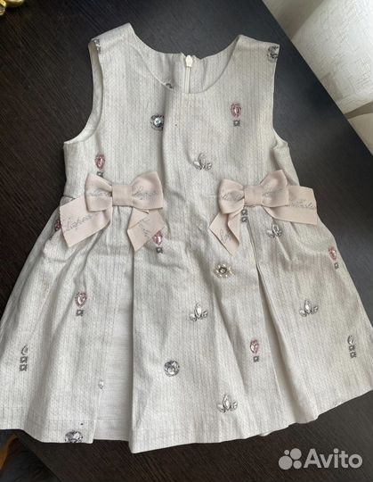 Платье для девочки 92