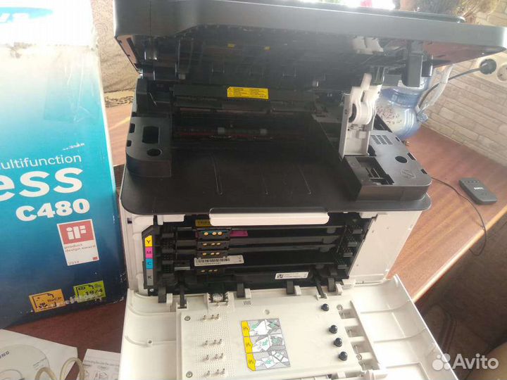 Цветное мфу Samsung Xpress SL-C480(принтер/копир/с