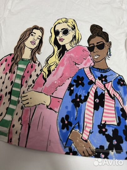 Футболка новая george для девочки 140-146