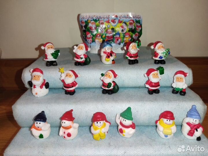 Игрушки из яиц Ландрин,серии новогодние