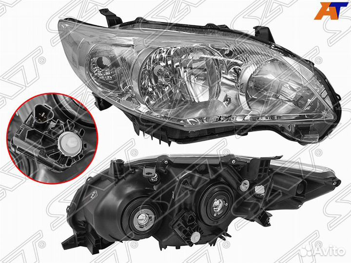 Тойота Королла Е150 фара правая галоген 2010-2013г