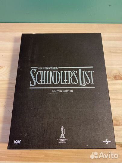 Список Шиндлера DVD (2004 JP Limited Edition)