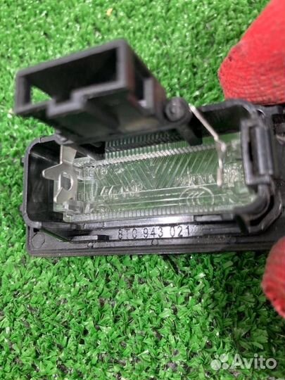 Фонарь подсветки номера задний Audi A5 8T cdnc