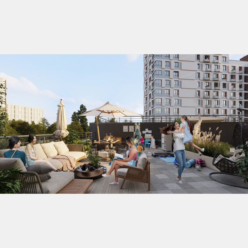 2-к. квартира, 42,3 м², 15/22 эт.