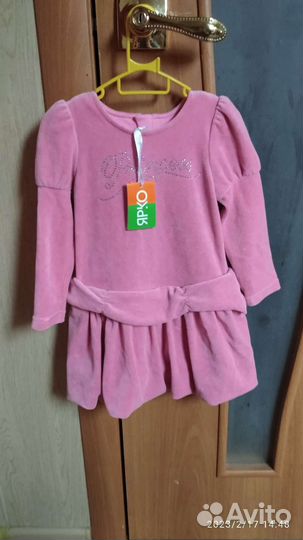 Платье для девочки 92 новое