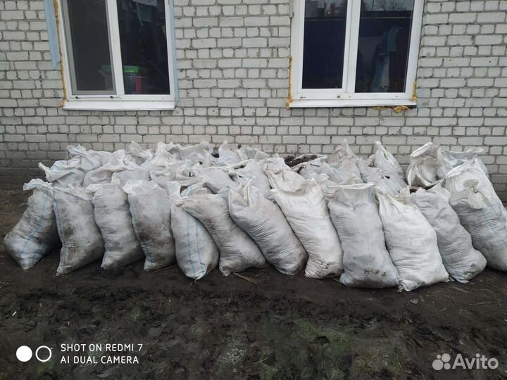 Навоз коровий, птичий, конский