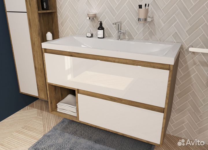 Тумба с раковиной Эстет Monaco