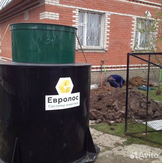 Септики под ключ Евролос / Аквалос / Кибез