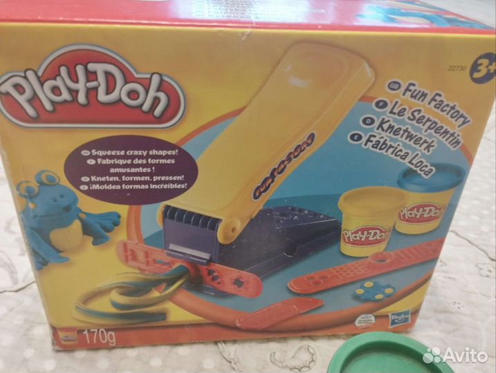 Play Doh игрушки и тесто