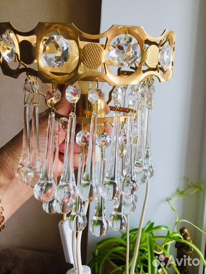 Бра. Винтаж Хрусталь