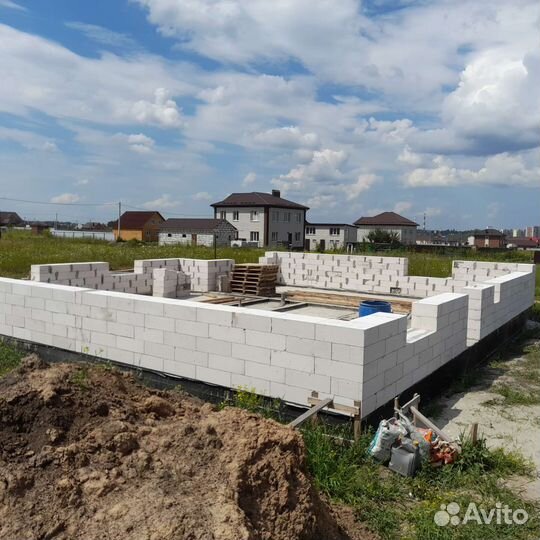 Кладка газоблока