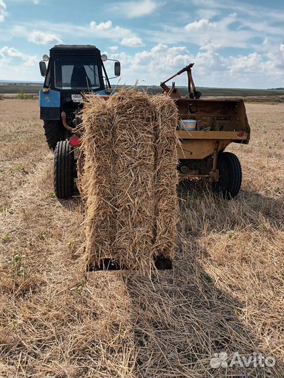 Сено и солома в тюках и рулонах
