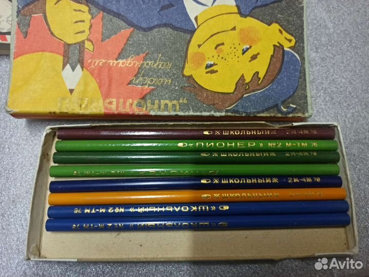 Цветные карандаши СССР