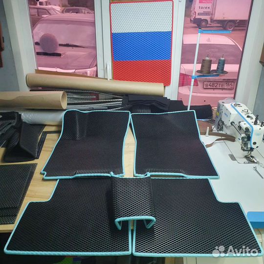 Коврики ева,eva 3d - комплект в салон