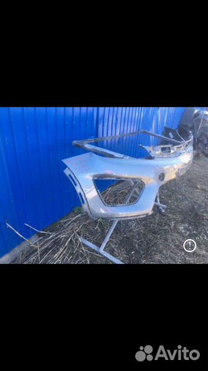 Kia Rio передний бампер и кузовной ремонт