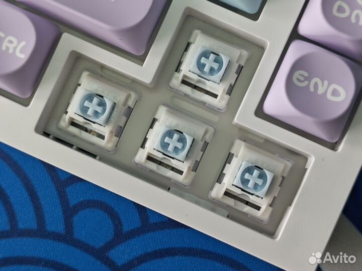 Механическая клавиатура ajazz ak820 purple sea