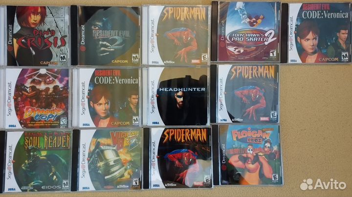 Диски от Sega Dreamcast