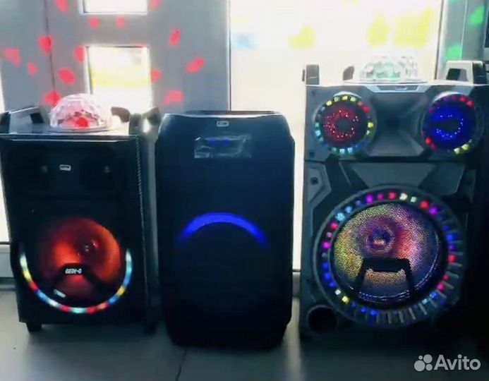 Переносные блютуз колонки с акумулятором