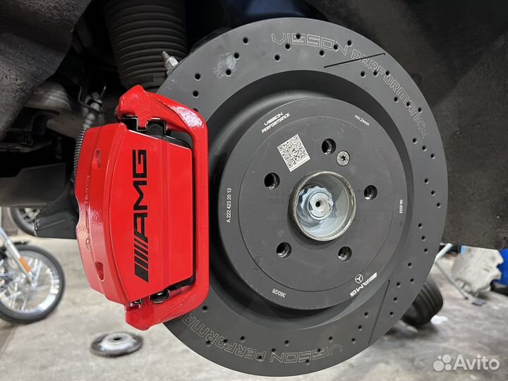 Передние тормозные диски S63 W222