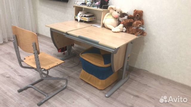 Растущая парта и стул