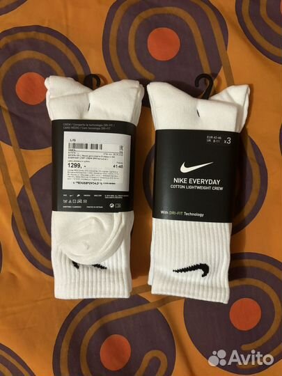 Носки Nike Everyday 6 пар оригинал