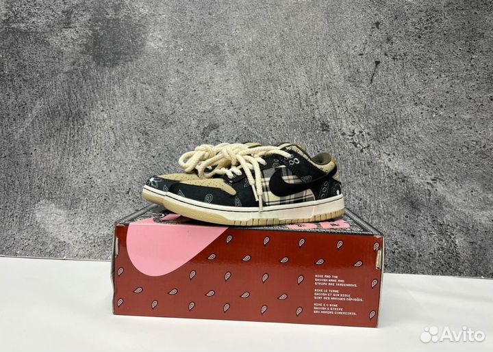 Кроссовки Nike SB dunk low x Cactus Jack Люкс