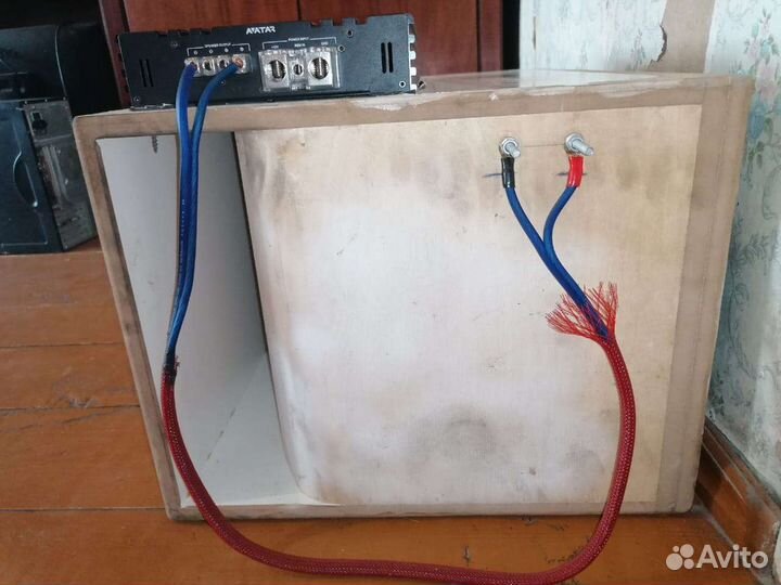 Сабвуфер с коробом экспо