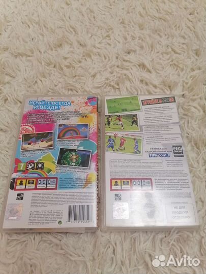 Диски на psp sony