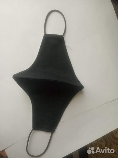 Маски черные многоразовые