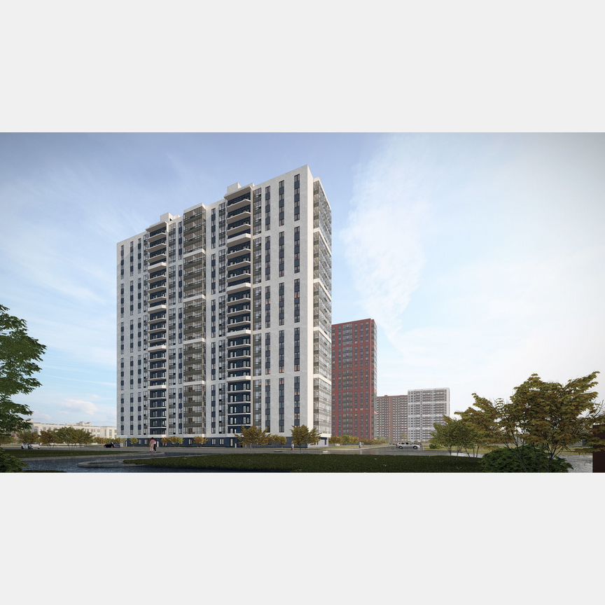 1-к. квартира, 31,9 м², 19/22 эт.