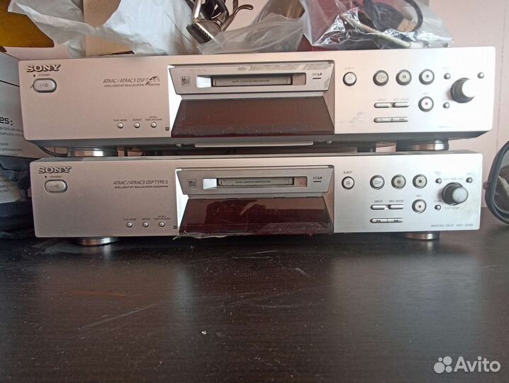 Минидисковая дека sony