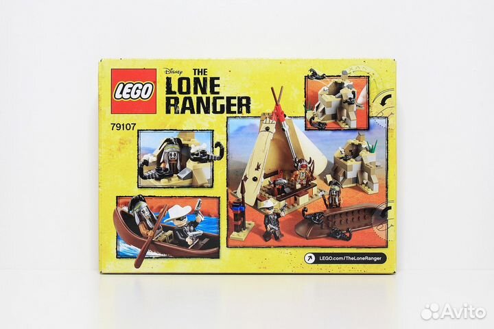 Lego The Lone Ranger 79107 Comanche Camp