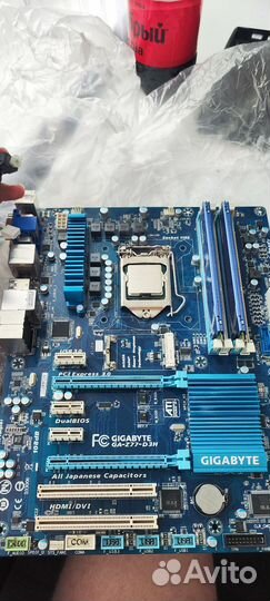 Gigabyte GA-Z77-D3H Сокет 1155, i5 3330, ddr3-8g