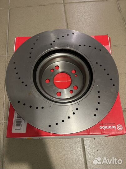 Тормозные диски brembo, передние, mercedes