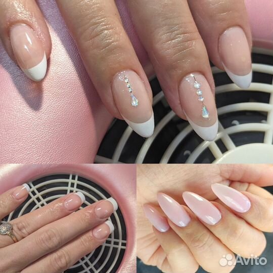 Ул.Леонова / Маникюр / Наращивание на гель типсах