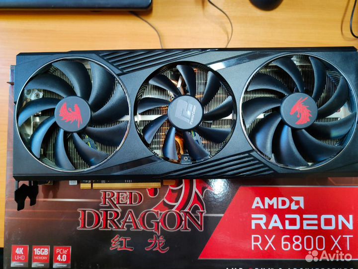 Видеокарта Sapphire RX 6800 XT nitro+ 16GB samsung