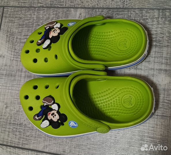 Сабо crocs c6 -7. размер/ 14см. 23-24 размер