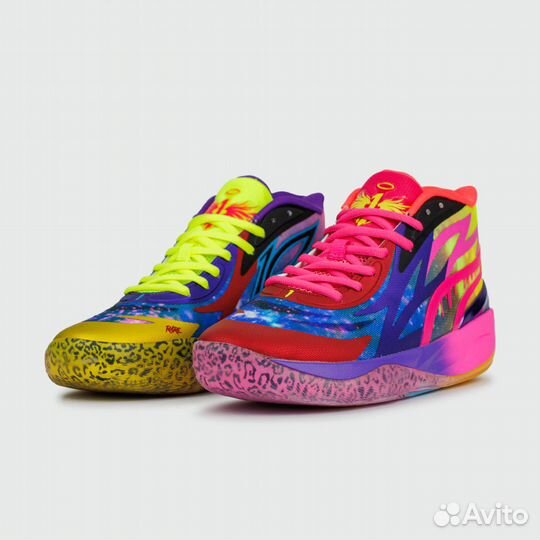 Кроссовки Puma MB.02 Violet Volt Mix