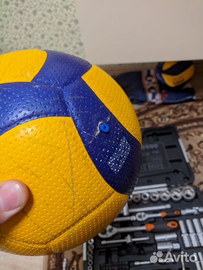 Ремонт ниппеля мяча