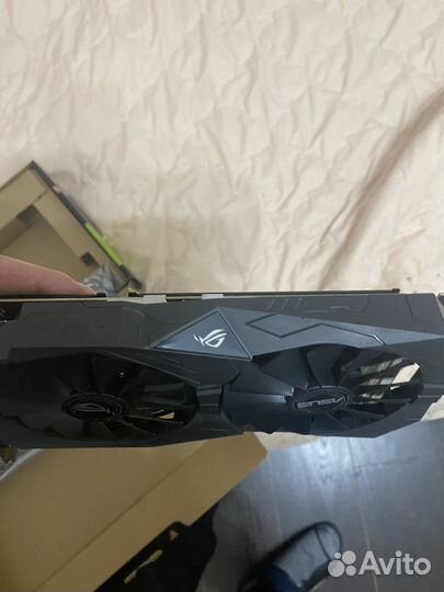Видеокарта Asus 1050 Ti Rog Strix