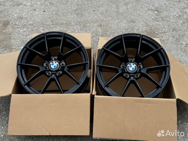 Диски R18 5-120 BMW M Style Черный глянец купить в Москве | Авито