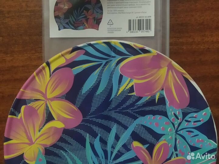 Силиконовые шапочки для плавания Mad Wave