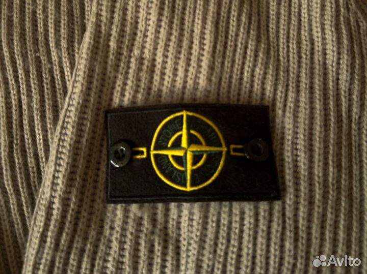 Stone island свитер с горлом теплый