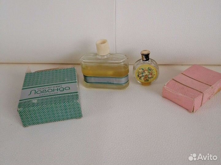 Духи, одеколон, мыло Винтаж