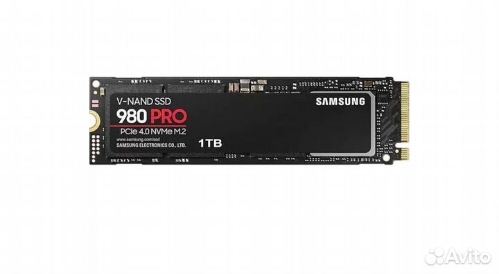 SSD накопитель Samsung 980 PRO M.2 2280 1 тб