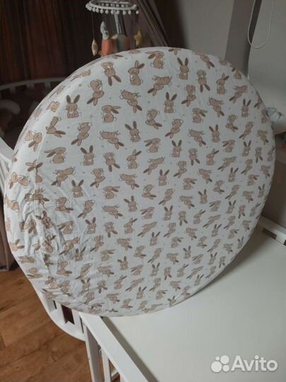 Круглый матрас (в круглую кроватку)