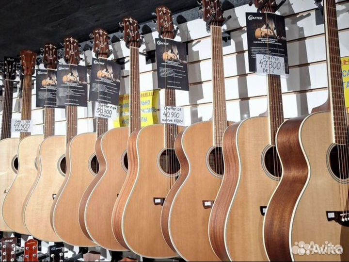Гитары Crafter ,Акустика, Электроакустика Массив