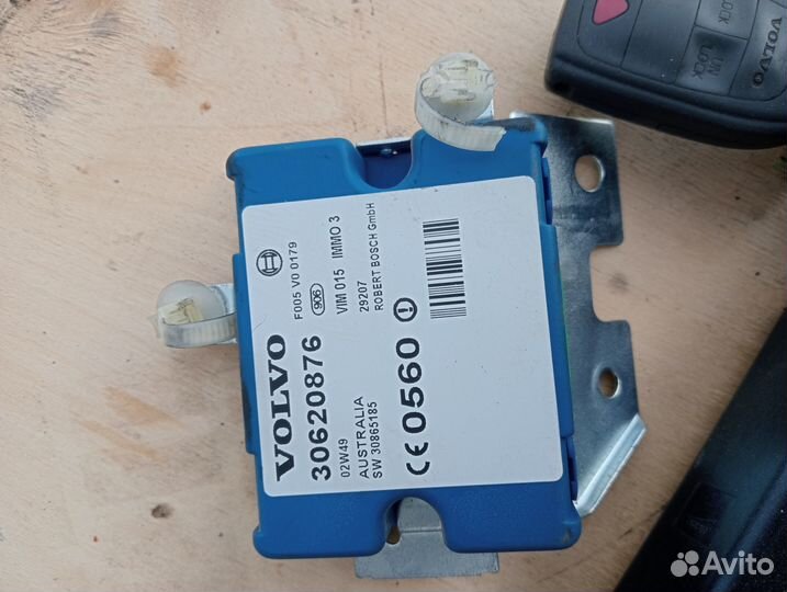 Комплект эбу,замок, иммобилайзер Volvo s40 1.8л