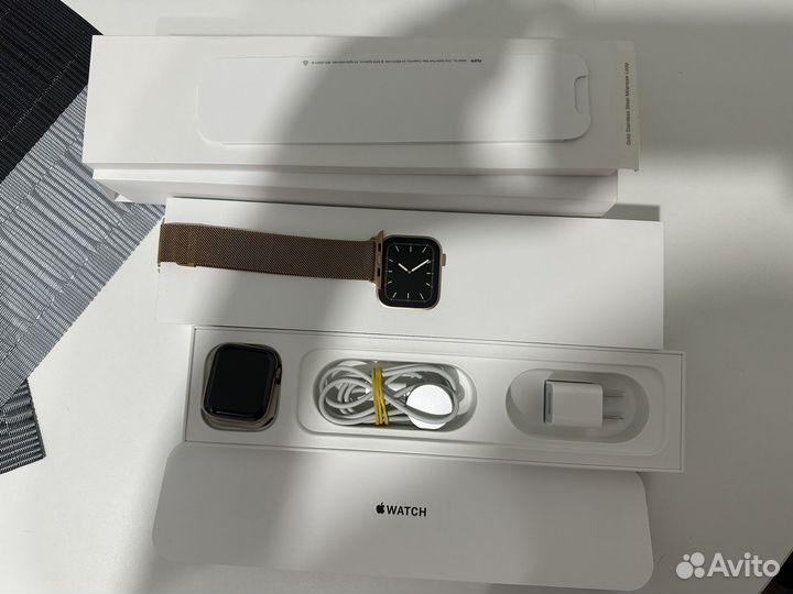 Apple Watch Series 5 44mm Gold Stainless Steel